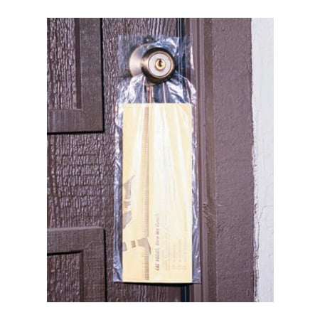 Lk Packaging Doorknob Bags, 9-1/2"W x 15"L, .65 Mil, Clear, 2000/Pack D915